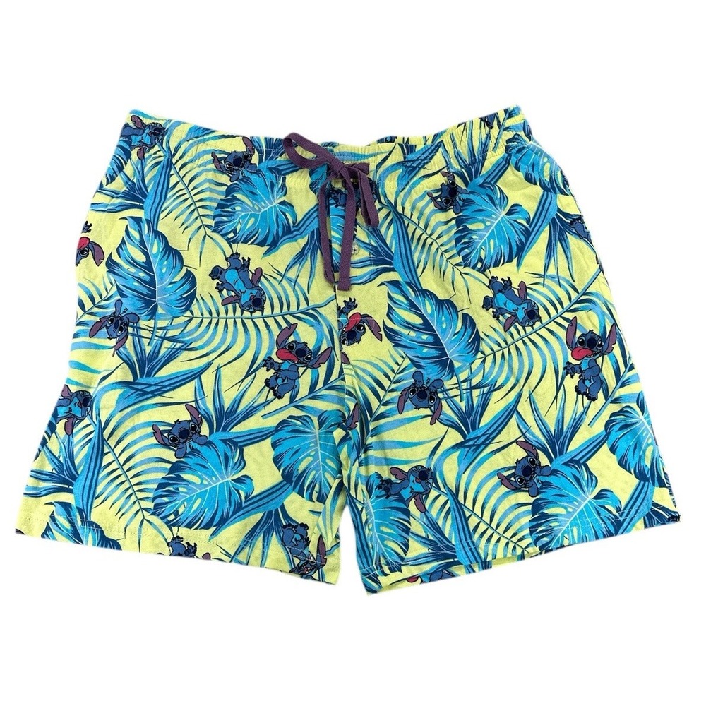 Disney Lilo & Stitch Men's‎ Size Large Pajama Lounge Shorts